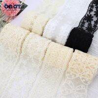 【hot】！ Delicate Mesh Embroidered 1Yards 22328-1 Bow Headdress Wrap Birthday Wedding Decoration Materials