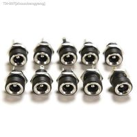 ✟ 5.5x2.1 3A 12v for DC Power Supply Jack Socket Female Panel Mount Connector 5.5mm 2.1mm Plug Adapter 2 Terminal types 10Pcs