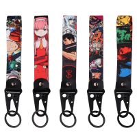 Japanese Anime Keychain Superman Cool Keys Cars Keys Bags Phone Pendant Motorcycles Keychain Fashion Backpack Essories