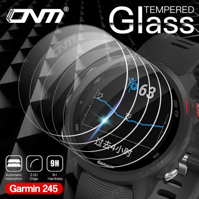 Tempered Glass for Garmin Forerunner 965 255 955 945 245 Music 255S 235 935 645 Smartwatch Screen Protector Ultra-HD Glass Film Nails  Screws Fastener
