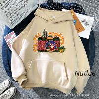 Natlux เสื้อฮู้ด เสื้อแขนยาวอบอุ่น หลวมและสบาย เท่ สบายๆ นุ่มนวล ทันสมัย WWY23000A2 41Z231009