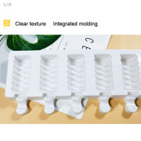 แม่พิมพ์ไอศกรีมแท่งไอซ์ป็อปซิลิโคน8ช่องแม่พิมพ์ขนมหวานไอศกรีมแม่พิมพ์ DIY บาร์เรลถาดก้อนน้ำแข็ง