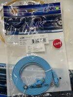 CAT 6 FLAT PATCH CORD 3 M. ( Light Blue ) สีฟ้าสดใส US-5143-8