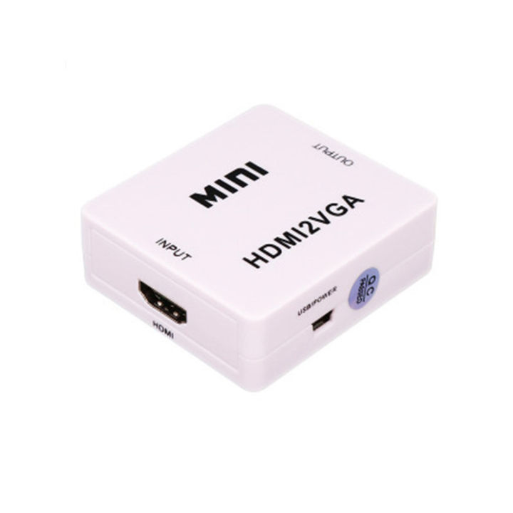 mini-hdmi-to-vga-converter-pc-แล็ปท็อปทีวีกล่องโปรเจคเตอร์เหมาะสำหรับสถานบันเทิงขนาดใหญ่เช่น-home-school