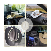 2Pcs Hat Mounts, Hat Mounts for Vehicle, Hat Holder Rack for Car, Hat Holder for Truck Car Accessories