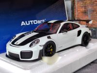 280366 โมเดลรถPorsche911 1/18  wh โมเดลรถPorsche 911 991 991.2 โมเดลรถPorschegt2 rs gt3rs weissach 1:18  Autoart ราคา ok โมเดลรถของขวัญ180166