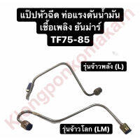 แป๊ปหัวฉีด ท่อแรงดันน้ำมันเชื้อเพลิง ยันม่าร์ TF75 TF85 รุ่น L,LM