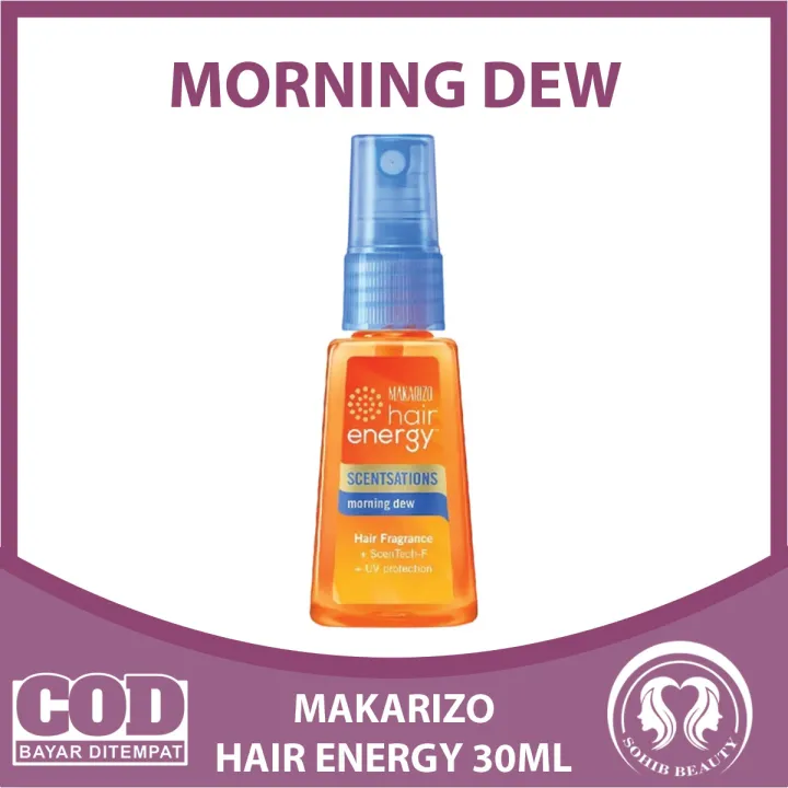 MORNING DEW) Makarizo Hair Energy Scentsations Hair Fragrance MORNING DEW  30 mL Parfum Rambut | Lazada Indonesia