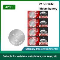 【Quality】 4 X แบรนด์เดิมสำหรับ Eaxell Cr1632 3V เซลล์ปุ่มสำหรับนาฬิกาคอมพิวเตอร์ Cr 1632นาฬิกาที่เหมาะสม