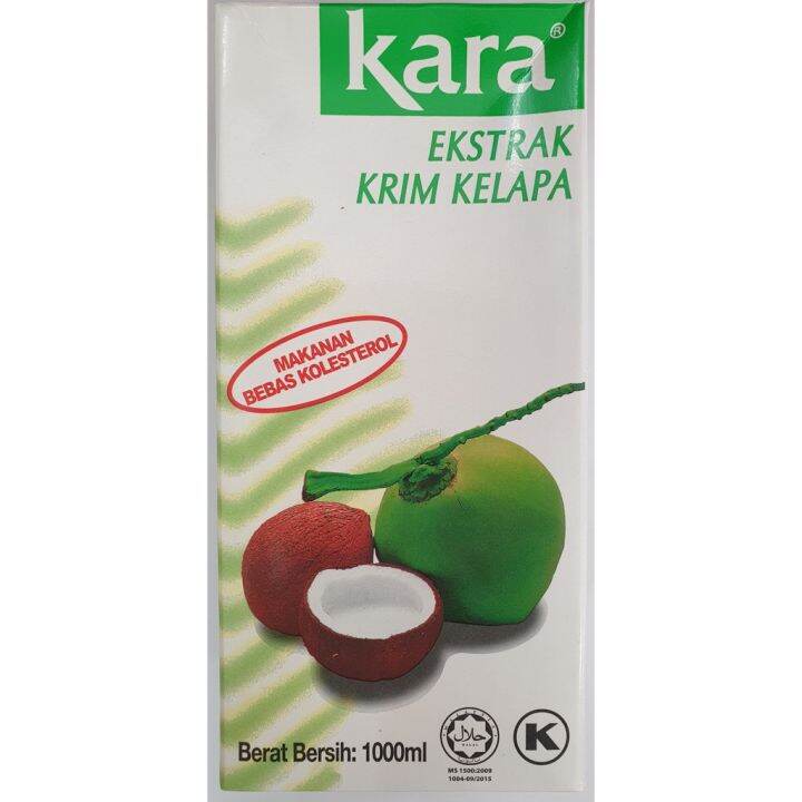 Kara Coconut Cream (Extract) 1L Lazada