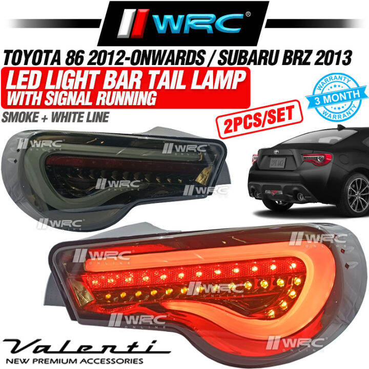 Valenti Toyota 86 2012 Onwards / Subaru BRZ 2013 Led Light Bar Tail