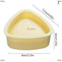 Kada ใหม่แม่พิมพ์ซูชิโอนิกิริแบบกดข้าวปั้นอาหารแม่พิมพ์ทำซูชิทรงสามเหลี่ยมอุปกรณ์เสริมสำหรับเบนโตะในบ้านแบบญี่ปุ่น