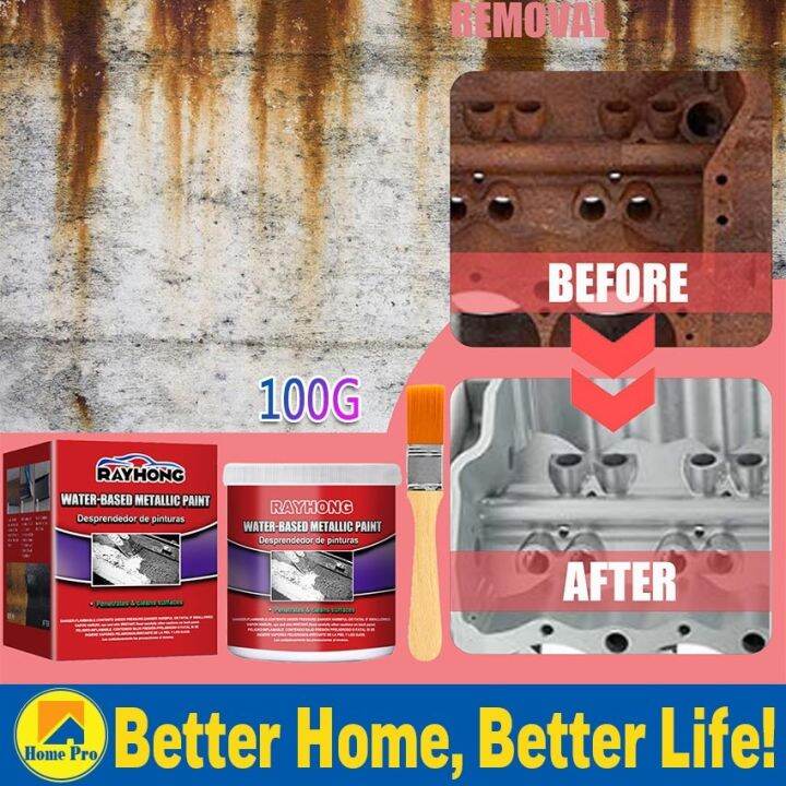 100G Iron Metal Surface Rust Remover Antirust For Cars Rust Paint