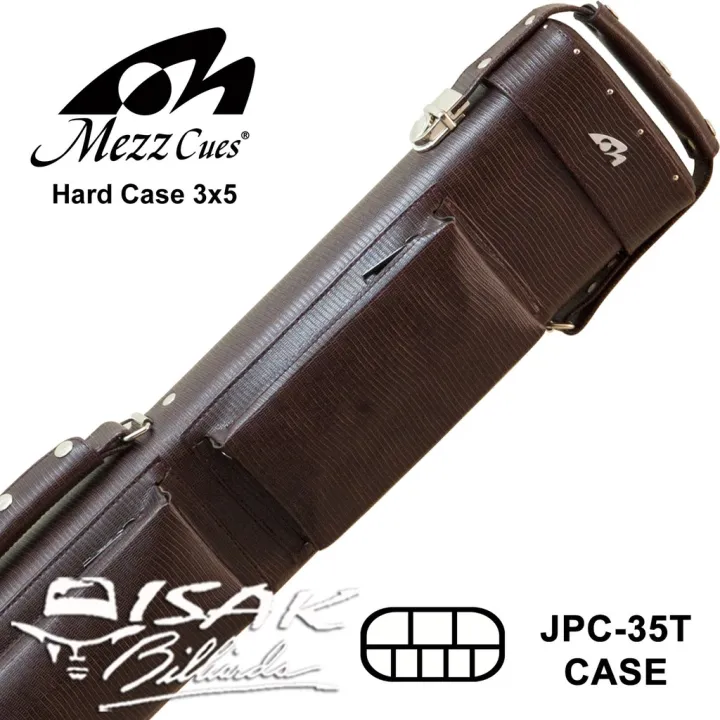 新到着 MEZZ メッヅ キューケース GMC 3バット5シャフト ブラウン Cue