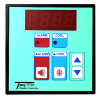 ชุดควบคุมอุณหภูมิในโรงเรือนเลี้ยงสัตว์ Climate Controller Temp TP20 พร้อมอุปกรณ์