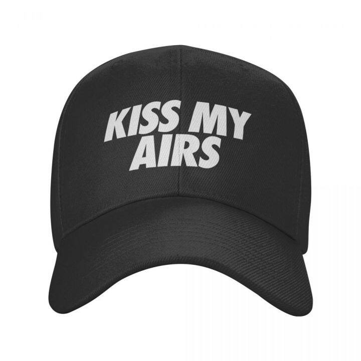 2023-new-fashion-kiss-my-airs-baseball-cap-adult-adjustable-dad-hat-for-sun-protection-snapback-caps-hats-contact-the-seller-for-personalized-customization-of-the-logo