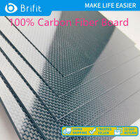 Brifit แผ่นใยคาร์บอน 3K แบบเต็ม 230*170*0.5mm/1mm/1.5mm/2mm/3mm 全碳纤维板 3K full carbon fibre board