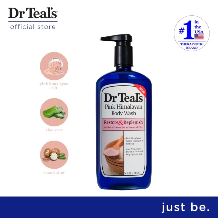 Dr Teal's Body Wash Pink Himalayan With Epsom Salt And Essential Oils