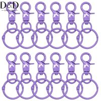 ✕✌ 10pcs Metal Swivel Lobster Clasp Spring Snap Alloy Keychain Swivel Trigger Clips Claw Clasps Fastener Hooks Hanging Buckle