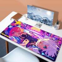 Anime Mouse Pad Shiny Smily Story Girls Mousepad Hololive Mouse Mat Gaming Pads Desk Mat Kawaii Table Carpet Keyboard Pads 80x30cm