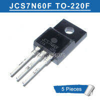 5ชิ้น TO-220F JCS7N60F JCS7N60FA JCS7N60FB CS7N60F 7A 7N60 TO220F/600V N-Channel ทรานซิสเตอร์ใหม่แบบดั้งเดิม MOSFET IC