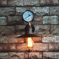 Water Retro Light Loft Industrial Iron Rust Wall Lights Vintage E27 LED Sconce Wall Lamps for Living Room Bedroom Bar Decor