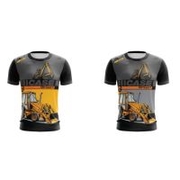 2023 NEW   BACKHOE CASE 580 super K T SHIRT / baju 580 super K  (Contact online for free design of more styles: patterns, names, logos, etc.)