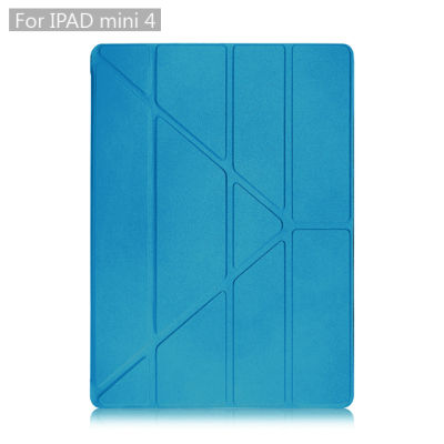 เคสไอแพดมินิ 4 iPad mini 4 Smart Case Y Style (0748 Blue) สีน้ำเงิน