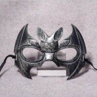 Halloween Half Face Batman Spray Paint Prom Party Mask Vampire Bat Multi Color Mask Half Face Mask