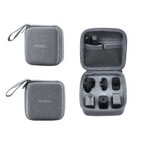 กระเป๋าเก็บของกล้องกีฬาสำหรับ DJI Action 2แบบพกพากระเป๋าถือเคสพกพาจัดระเบียบกันน้ำอุปกรณ์เสริมกล่องป้องกัน