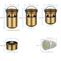 ทองเหลืองระงับกลิ่นกายท่อระบายน้ำ Core น้ำลึกวาล์วระงับกลิ่นกายไล่แมลงกลิ่นทนปลั๊กฝาครอบอ่างล้างจานกรอง-final1