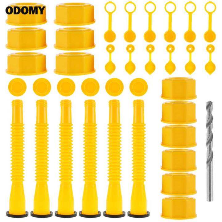 Gas Can Spout Replacement Set Leakproof Gas Can Parts Set with Nozzle