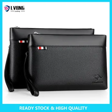 Men's clutch bag sales leather malaysia