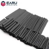 127 Pcs Heat Shrink Sleeving Tube Tube Assortment Kit Electrical Connection Electrical Wire Wrap Cable Waterproof Shrinkage 2:1