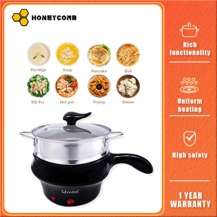 1.8L Multifunction electric cooker,frying cooking pan, Rice Cooker,Pan, Cooking Pot Lazada PH