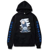 Tensei Shitara Slime Datta Ken Anime Pullover Hoodie Funny Kawaii Rimuru Tempest Print Long Sleeve Harajuku Sweatshirt Men/Women Size Xxs-4Xl