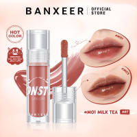 BANXEER Jelly-Clear Dewy ลิปกลอส ลิปสติก ติดทนนาน กันน้ำ ให้ความชุ่มชื้น