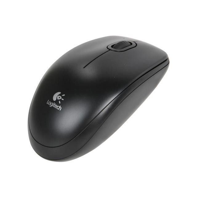 โปรแรงประจำเดือน-logitech-เม้าส์-รุ่น-b-100-optical-usb-mouse-black-ราคาถูก-ขายดี-เกมมิ่ง-สะดวก-อุปกรณ์อิเล็กทรอนิกส์