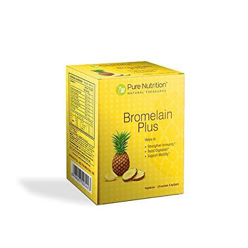 [PREORDER] Pure Nutrition Bromelain Plus 2400 GDU New and Revised Bromelain Enzymes with