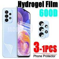 1 3PCS Hydrogel Film For Samsung Galaxy A23 A13 5G 4G Screen Protector Protection Cover Sansun Galaxi A 13 23 5 4 G Camera Glass