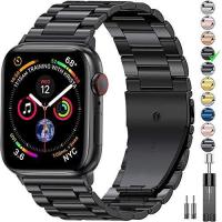 ❂✣✆ สายโลหะสำหรับ Apple Watch 49 มม. 45 มม. 44 มม. 42 มม. 40 มม. 41 มม. โลหะสแตนเลสสายเปลี่ยน iwatch Ultra 8 7 6 5 4 SE band