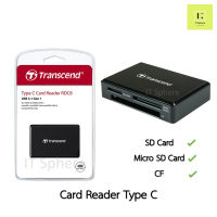 Type C Card Reader SD Card / Micro SD Card TRANSCEND RDC8  USB 3.1 Gen 1 สีดำ USB C