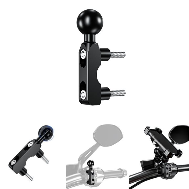 aluminum-alloy-1-inch-ball-for-motorcycle-brake-clutch-mount-base-with-17mm-25mm-ball-head-adapter-for-gopro-insta360-x3-stand