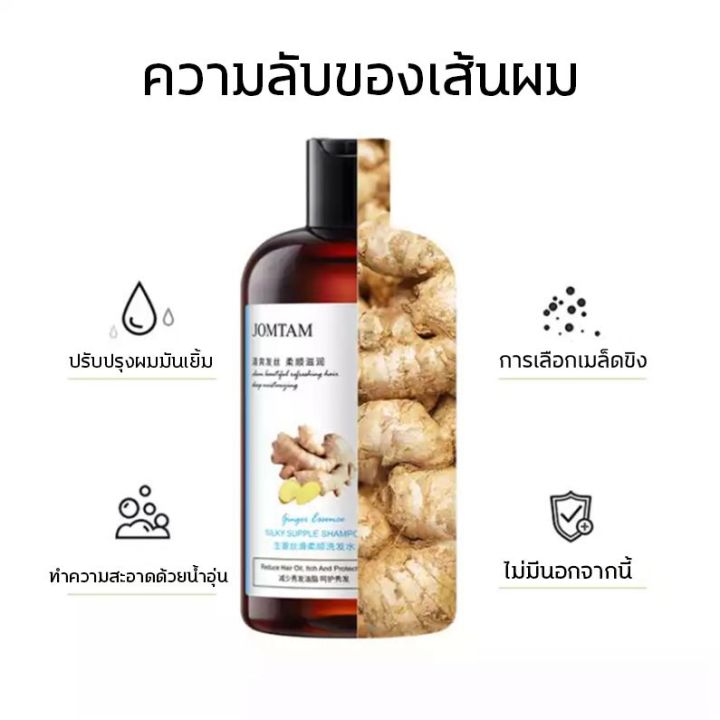 ของแท้100-zenshow-แชมพูขิง500mlแชมพูชายหญิง-ปลูกผม-ยับยั้งรังแค-แชมพูลดผมร่วงขิงช่วยป้องกันผมร่วง-ยาสระผมแก้ผมร่วง-แชมพูสมุนไพร-แชมพูขิงเพียว-ยาสระผมแก้ผมร่วงสูตรแก้ปัญหาผมร่วง-แชมพูแก้ผมร่วง-แชมพูสระ