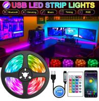 ✐✲ quot;Transform Your Space with the Vibrant Colors of Bluetooth Controlled RGB 5050 LED Strip Lights 10m/20m