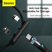 （A LOVABLE） Baseus Magnetic Plug2A/3A/5A 1M USB C Type CMagnetUSB สายชาร์จ CordPhone Univeral Data Cable