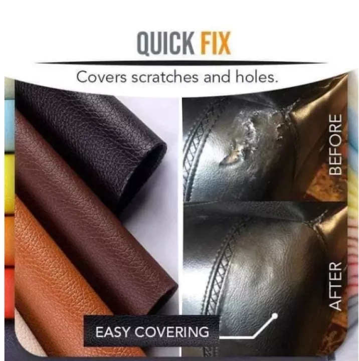 PU Leather Self Adhesive Fix Subsidies Sticky Rubber Patch Leather Sofa 