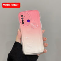 เคส Realme 5ซิลิโคนคลื่นน้ำหรูหรากันกระแทก Realme 5S 5i 6i เคสใส่โทรศัพท์ Gradient Shimmer เคสนิ่มหลากสี