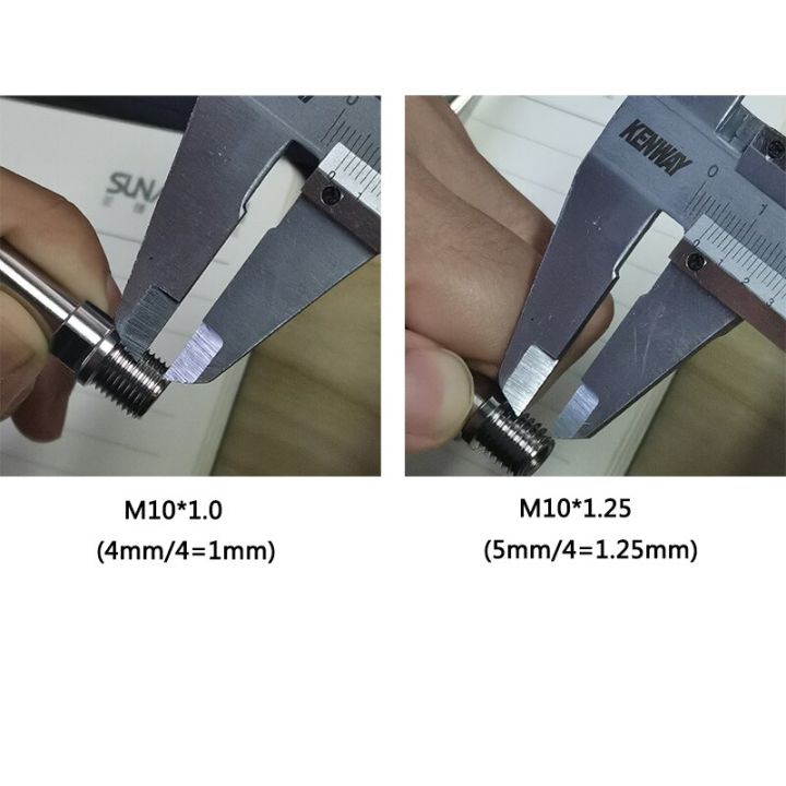 m10ที่ยึดสกรูขายึดเบรค-v-สำหรับจักรยาน-m8-1-25มม-1-0มม-สำหรับ-mtb-dahon-folding-bike-สำหรับโลหะผสมไททาเนียมยักษ์-v-สลักเกลียวขี่จักรยาน-gt-อะไหล่จักรยาน