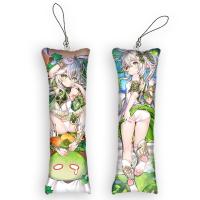 Genshin Nahida Dakimakura Keychain Anime Chain Small Decoration Pendant Otaku Pendants